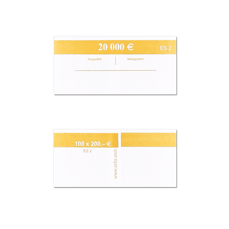 Geldscheinbanderole für Banknoten: 100 x 200 € – Bild 4
